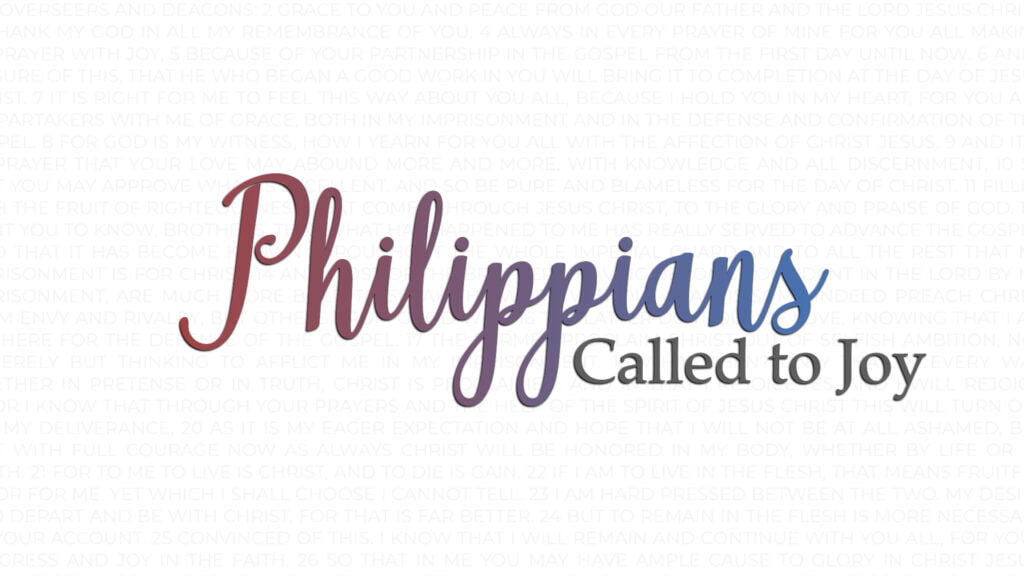 Philippians Sermon Series