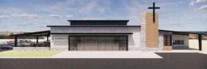 Front of Church Rendering