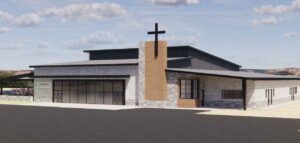 Isometric Church Rendering