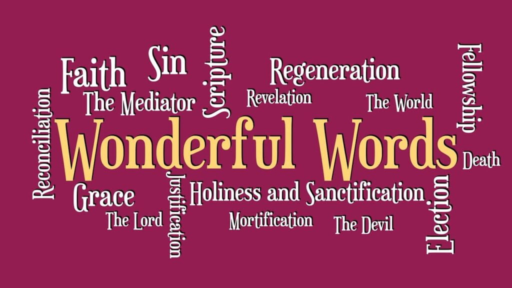 Wonderful Words Sermon Series