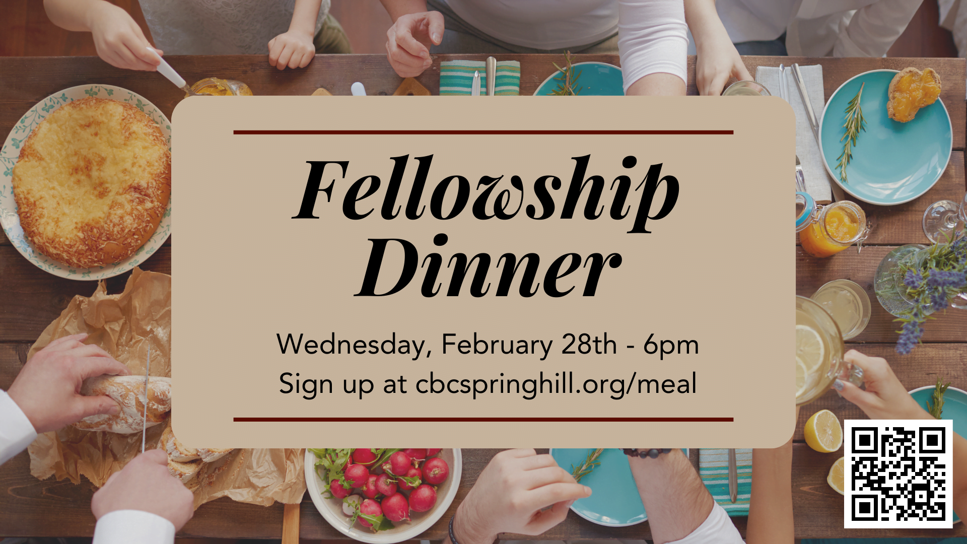 Fellowship Meal