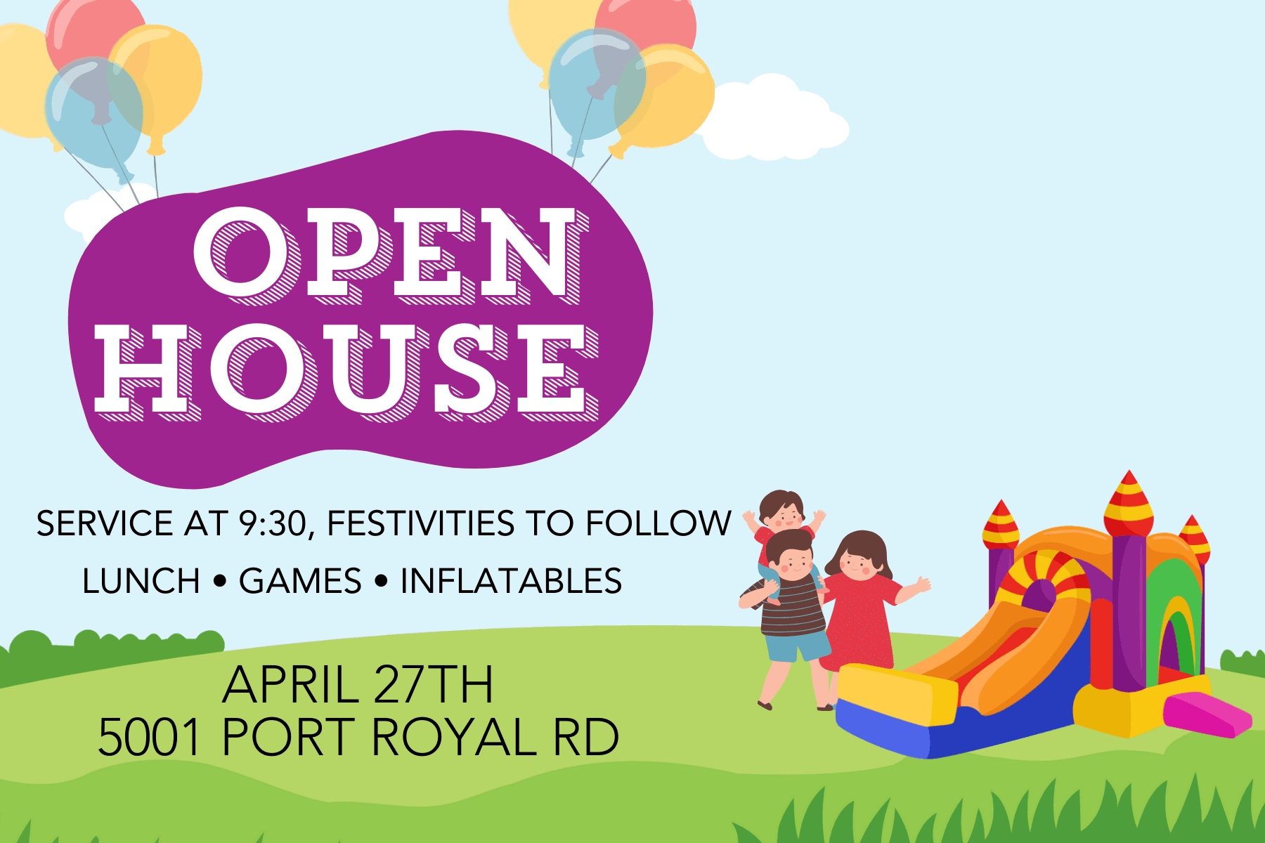 Open House Graphic