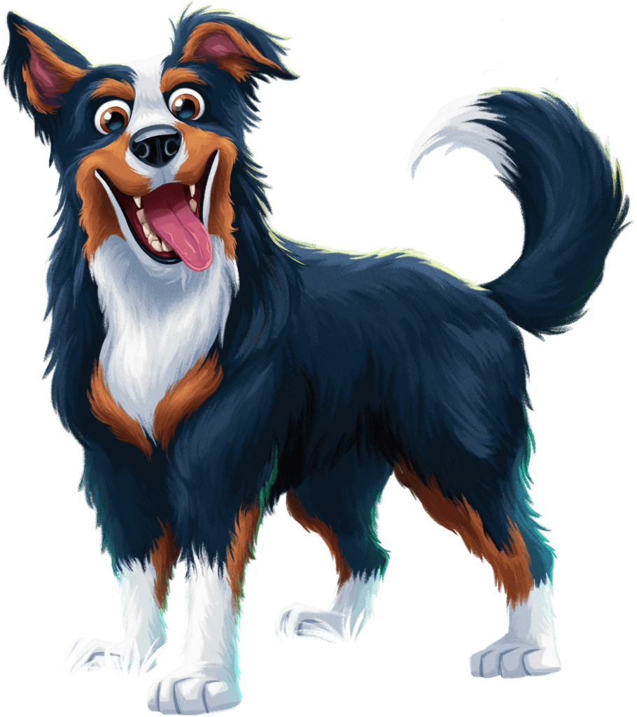 Day2_BorderCollie_Guide_isolated Day 2 Animal Pal - Guide